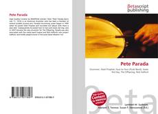 Copertina di Pete Parada