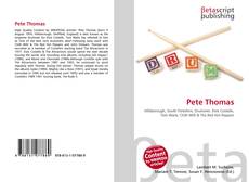 Copertina di Pete Thomas