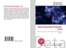 Copertina di Racial Equality Proposal, 1919