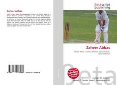 Copertina di Zaheer Abbas