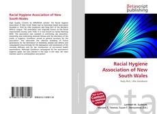 Copertina di Racial Hygiene Association of New South Wales