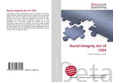 Copertina di Racial Integrity Act of 1924