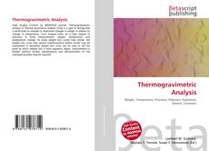 Copertina di Thermogravimetric Analysis