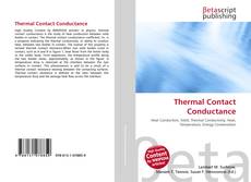 Buchcover von Thermal Contact Conductance