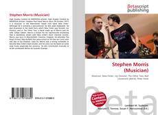 Buchcover von Stephen Morris (Musician)