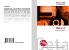 Buchcover von Oomph!