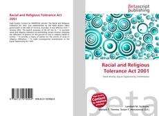 Copertina di Racial and Religious Tolerance Act 2001