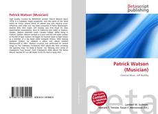 Copertina di Patrick Watson (Musician)