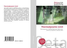 Copertina di Thermodynamic Limit