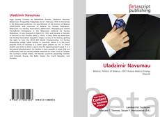 Buchcover von Uladzimir Navumau