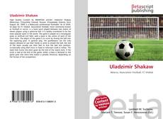 Buchcover von Uladzimir Shakaw