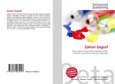 Capa do livro de Zahari Zograf 