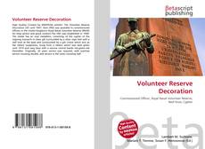 Copertina di Volunteer Reserve Decoration