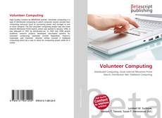 Buchcover von Volunteer Computing