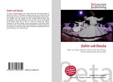 Copertina di Zahir-ud-Daula