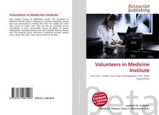 Buchcover von Volunteers in Medicine Institute