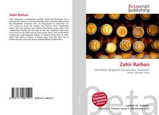 Capa do livro de Zahir Raihan 