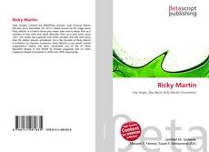 Capa do livro de Ricky Martin 
