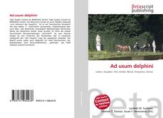 Copertina di Ad usum delphini