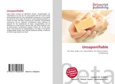 Copertina di Unsaponifiable