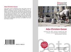 Couverture de Ada-Christen-Gasse