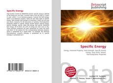 Couverture de Specific Energy