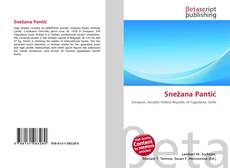 Copertina di Snežana Pantić