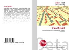 Couverture de Ulan District