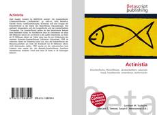 Couverture de Actinistia