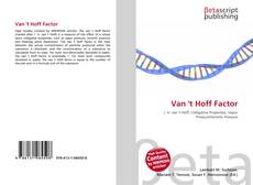 Couverture de Van 't Hoff Factor