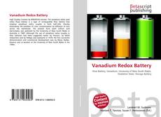 Buchcover von Vanadium Redox Battery