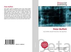 Buchcover von Peter Buffett