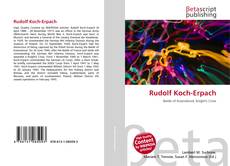 Couverture de Rudolf Koch-Erpach