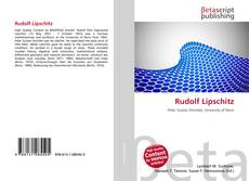 Buchcover von Rudolf Lipschitz