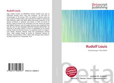 Capa do livro de Rudolf Louis 
