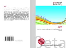 Couverture de XTR
