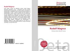 Capa do livro de Rudolf Magnus 