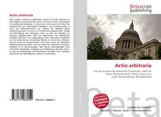 Couverture de Actio arbitraria