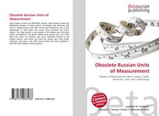Couverture de Obsolete Russian Units of Measurement