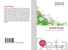 Buchcover von Rudolf Minger