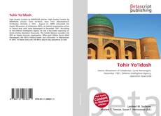Couverture de Tohir Yo‘ldosh
