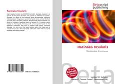 Buchcover von Racinaea Insularis
