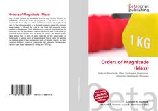 Buchcover von Orders of Magnitude (Mass)