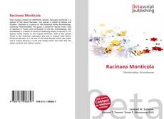 Buchcover von Racinaea Monticola