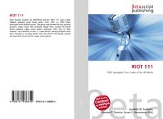 Buchcover von RIOT 111