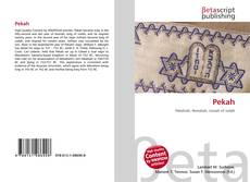 Couverture de Pekah