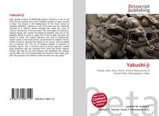 Buchcover von Yakushi-ji