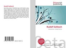 Buchcover von Rudolf Gellesch