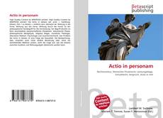 Copertina di Actio in personam