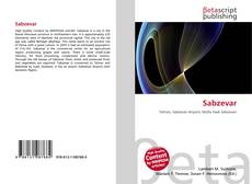 Buchcover von Sabzevar